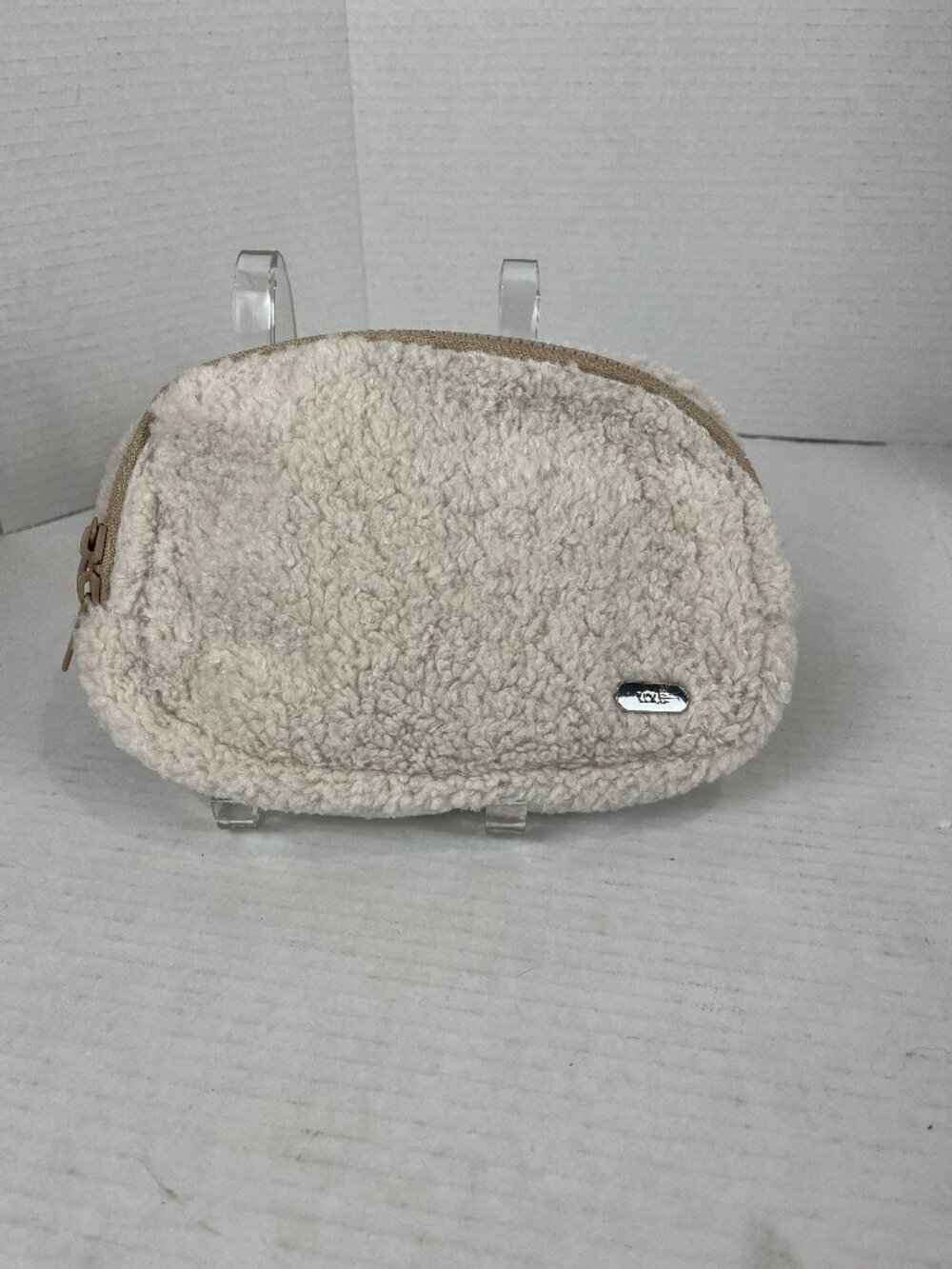 Women's Beige Nylon/Sherpa Lole Crossbody bag
